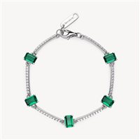 Bracelet Brosway Woman FANCY LIFE GREEN in Silver FLG04 - FLG04